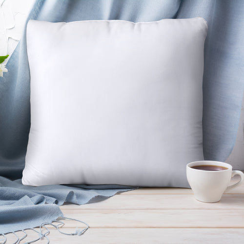 Plush Square Throw Pillow Inserts – 4-Pack Square Fiber Insert Set for Sofa & Bed