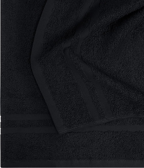 Bleach Proof Salon Towel by Utopia Towels (16 x 27 Inches / Black)
