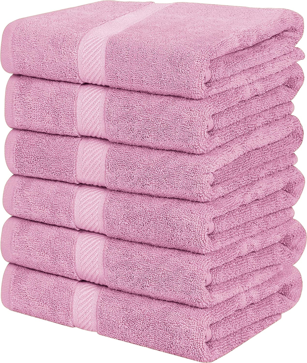 Utopia Towels 6 Pack Premium Hand Towels Set, (16 x 28 inches) 100