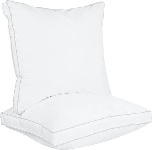 Utopia Bedding Queen Gusseted Pillows – Premium Hotel-Quality Wholesale Bulk Pack