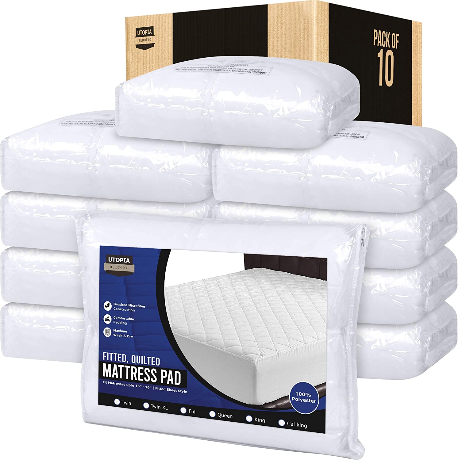 Utopia Bedding Mattress Pad Review 2019 - Worth It or Waste of Money?