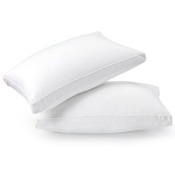 Utopia Bedding Queen Size Bed Pillows – Set of 4 Cooling Hotel-Quality Gusseted Pillows