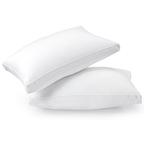 Utopia Bedding Queen Size Bed Pillows – Set of 4 Cooling Hotel-Quality Gusseted Pillows