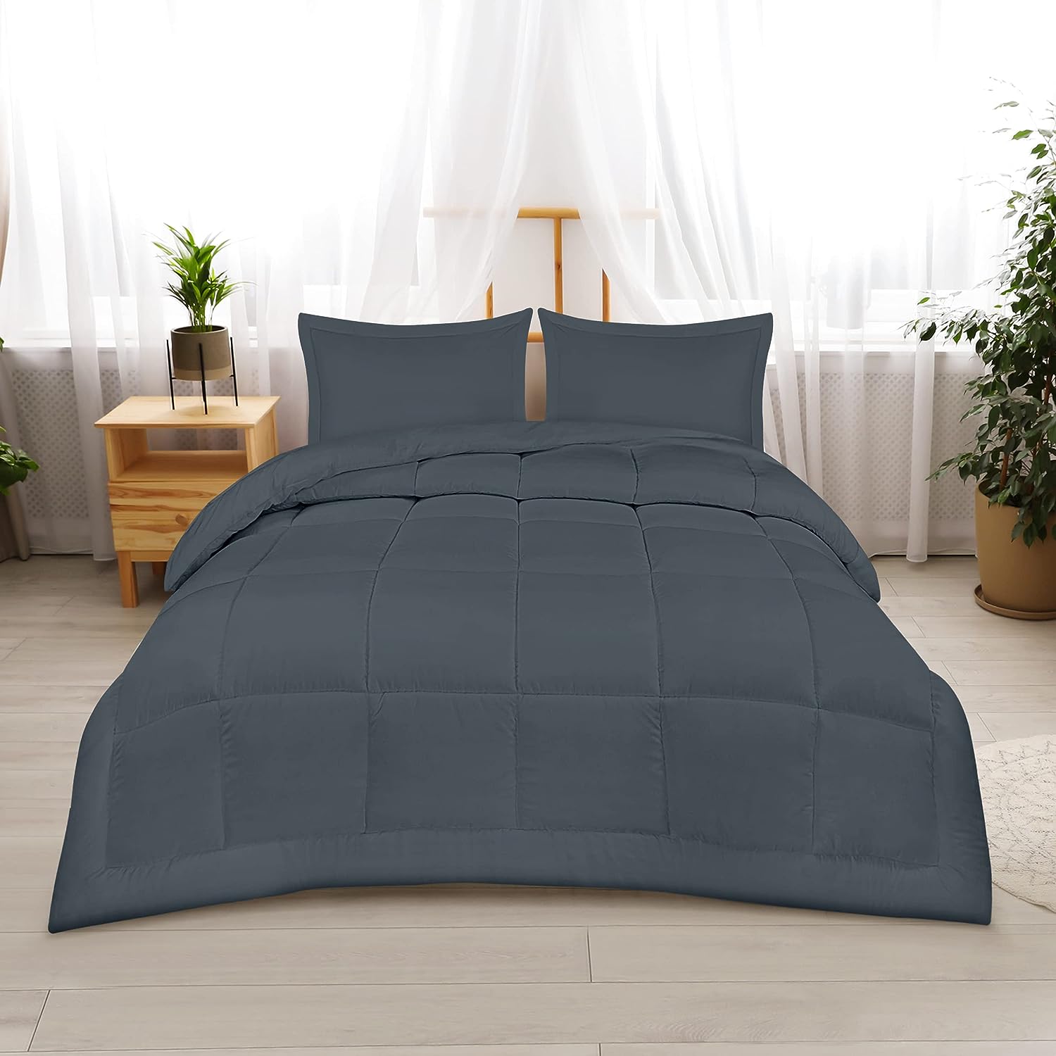 Utopia Bedding Queen Comforter Set with 2 Pillow Vietnam
