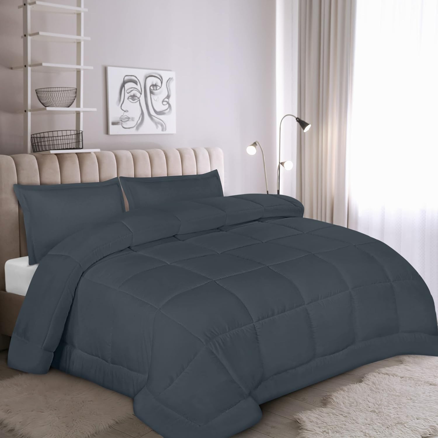 Down Alternative Comforter 350 GSM - Duvet Insert