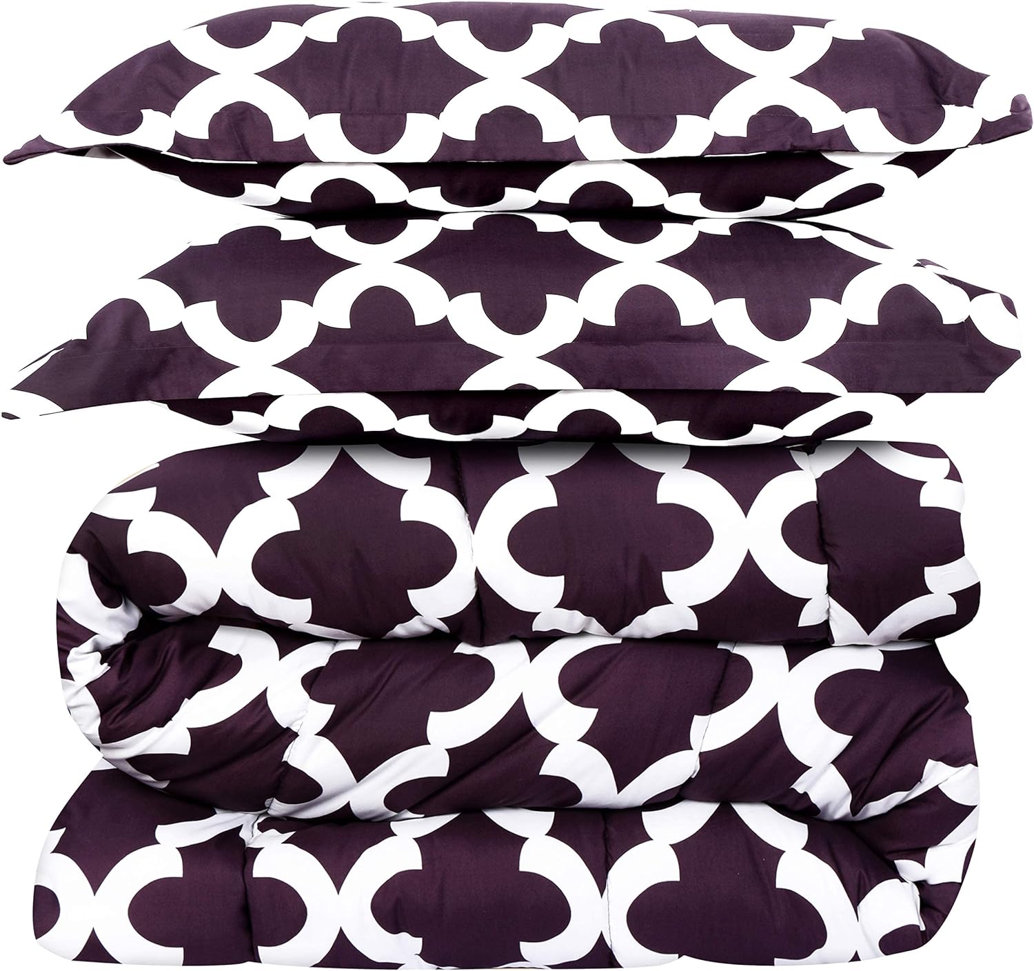 Printed Comforter Set 100 GSM Fabric Utopia Bedding Utopia Deals