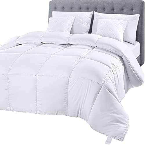 Utopia Bedding Bed Pillows for Sleeping Queen Size (Grey), Set of 2, C