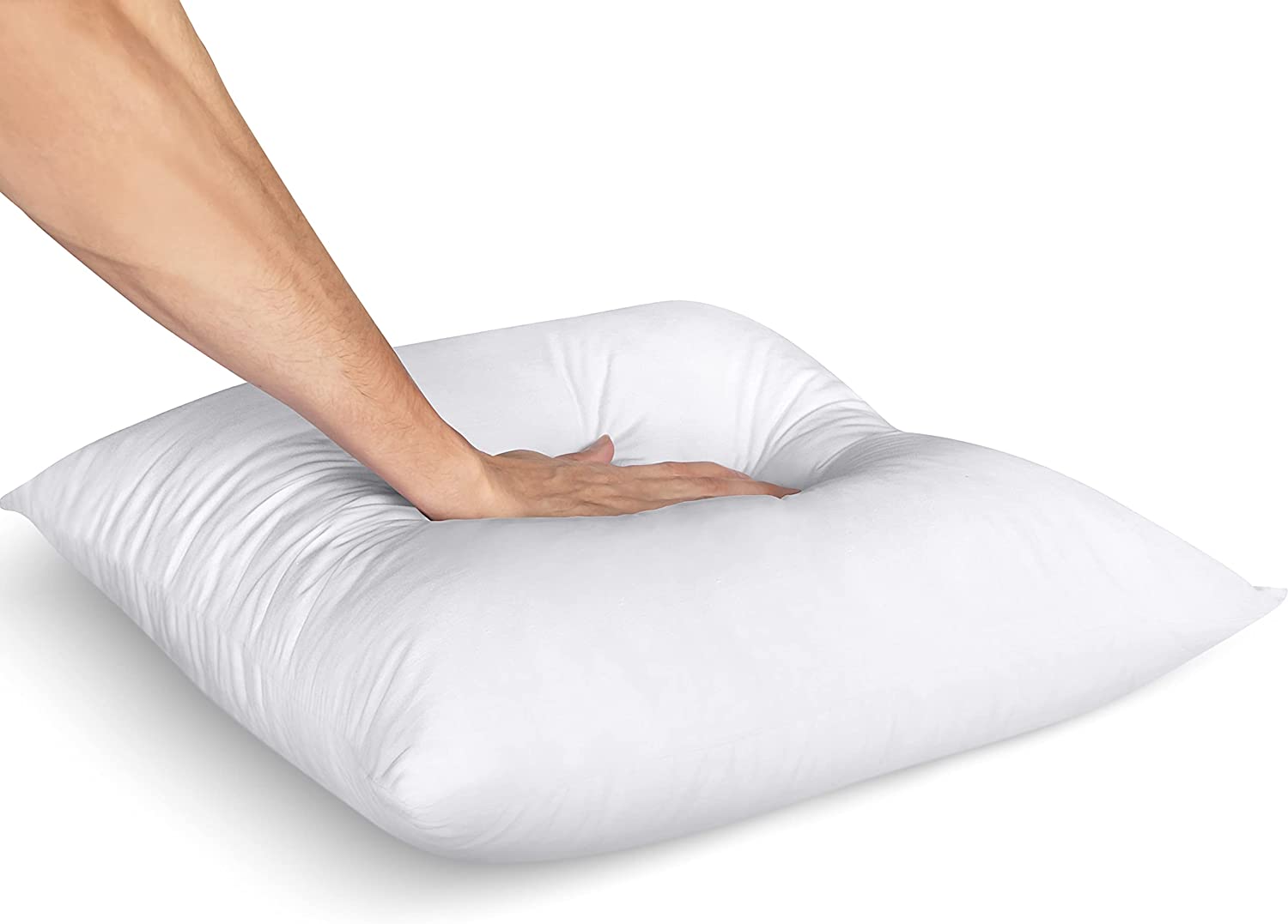 Utopia Bedding Throw Pillows Insert (Pack of 2, White  