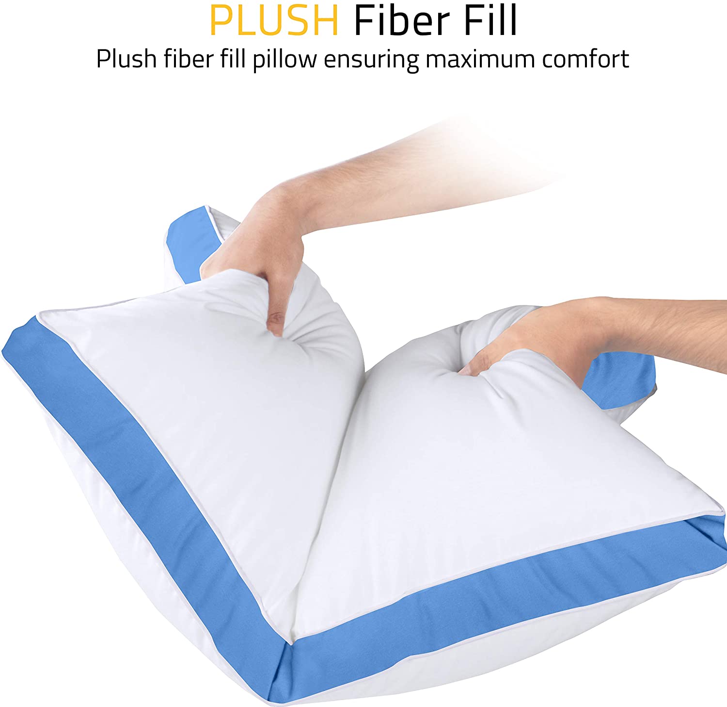 Premium Gusseted Quilted Pillow Bulk Bed Pillows Utopia Bedding Utopia Deals