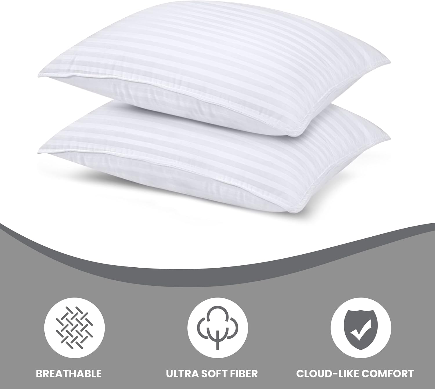Hotel Quality Bed Pillows by Utopia Bedding