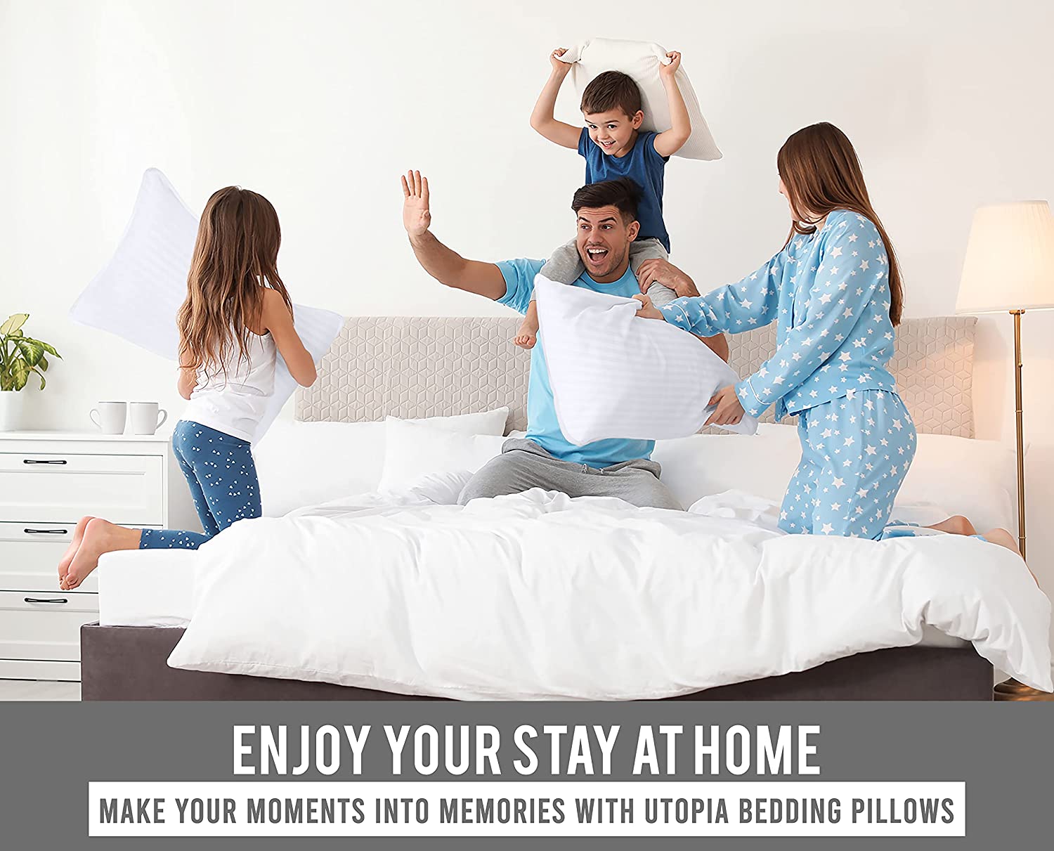 Premium Polyester Pillows, Bed Pillows – Bulk Pillows