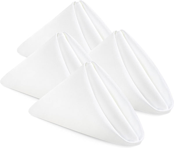 100% Polyester Dinner Napkins by Utopia Home