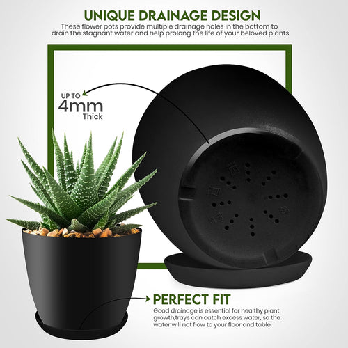 Home Decor Flower Pots for Indoor Planter By Utopia Home
