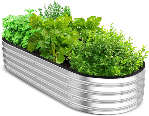 Galvanized Raised Garden Bed Kit By Utopia Home