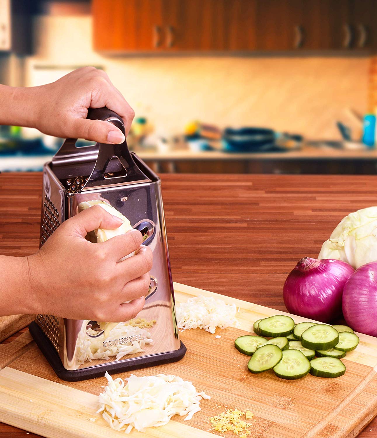 Stainless Steel Cheese Grater by Utopia Kitchen – Utopia Deals