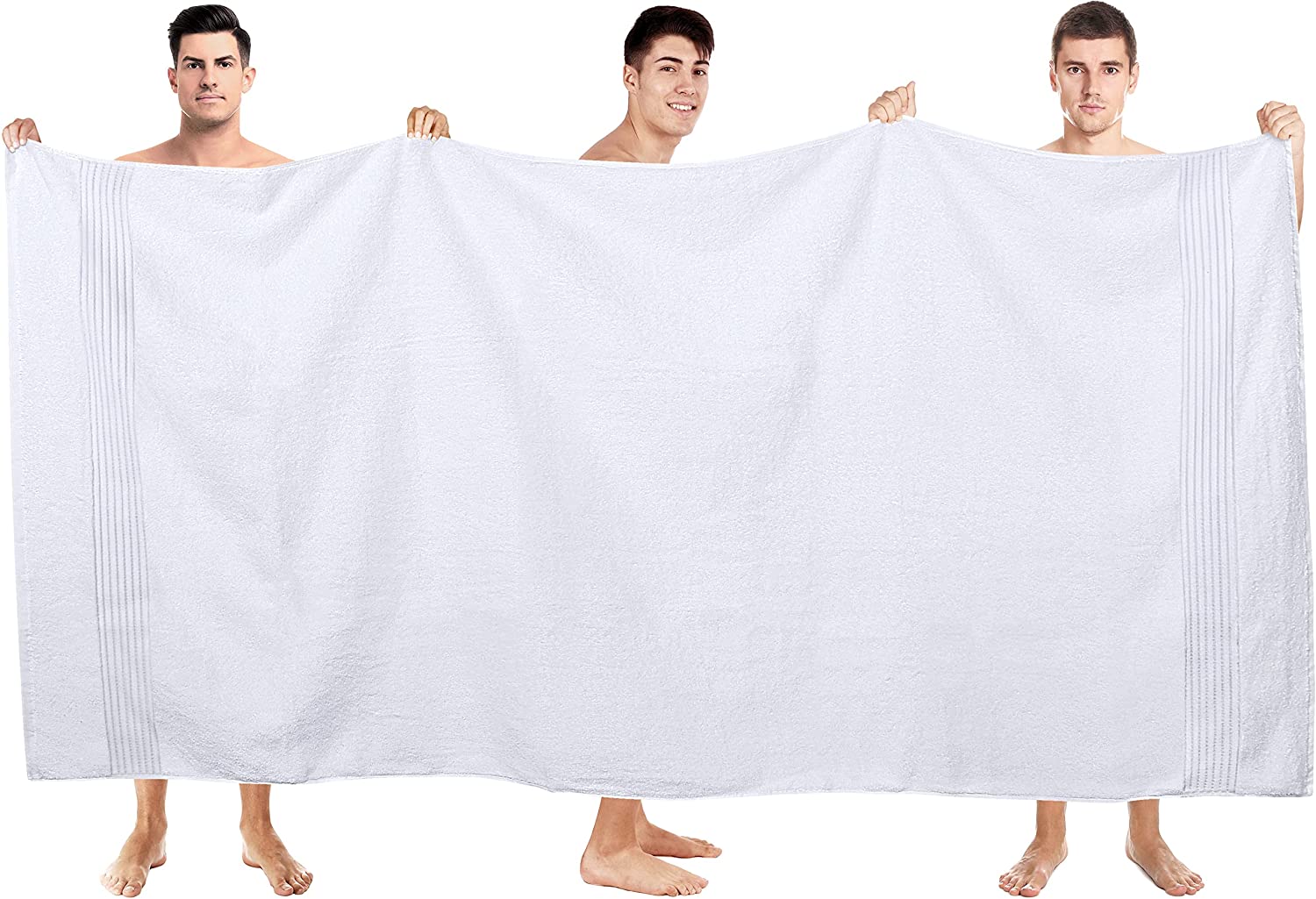Utopia Towels - Luxurious Jumbo Bath Sheet (35 x 70 Inches, Grey