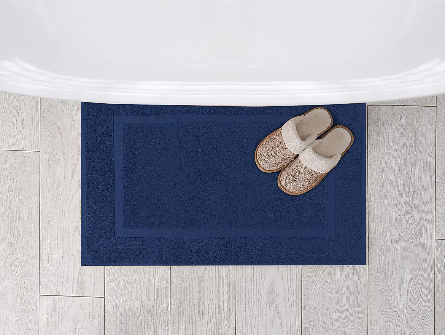 Cotton Banded Bath Mat, 100% Cotton – B2B Pricing