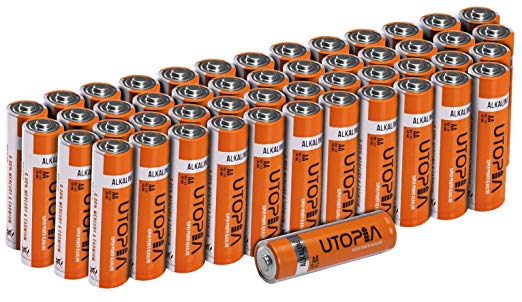AA Alkali Batteries by Utopia Home