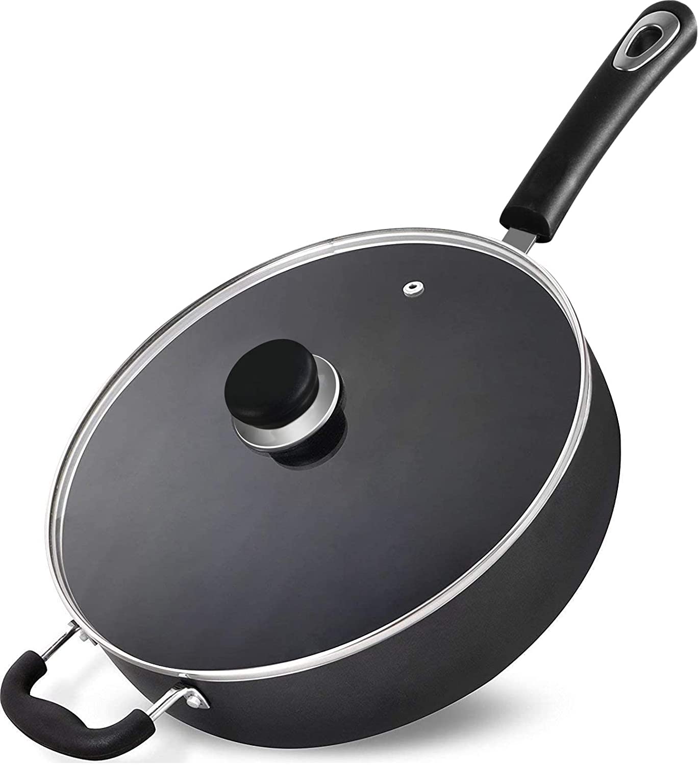 dokaworld Frying Pan Nonstick 11 inch - Big Frying Pan - Induction Frying  Pan Detachable Handle - Large Nonstick Fry Pan - Large Skillet Fry Pan 