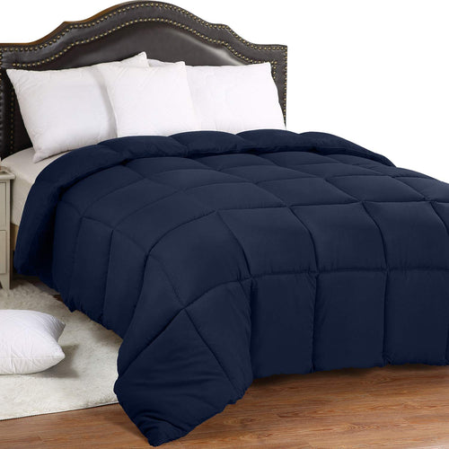 250 GSM Box Stitched Down Alternative Comforter by Utopia Bedding
