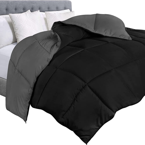 350 GSM Box Stitched Down Alternative Comforter by Utopia Bedding