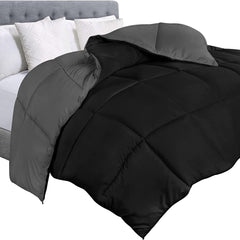 350 GSM Box Stitched Down Alternative Comforter by Utopia Bedding