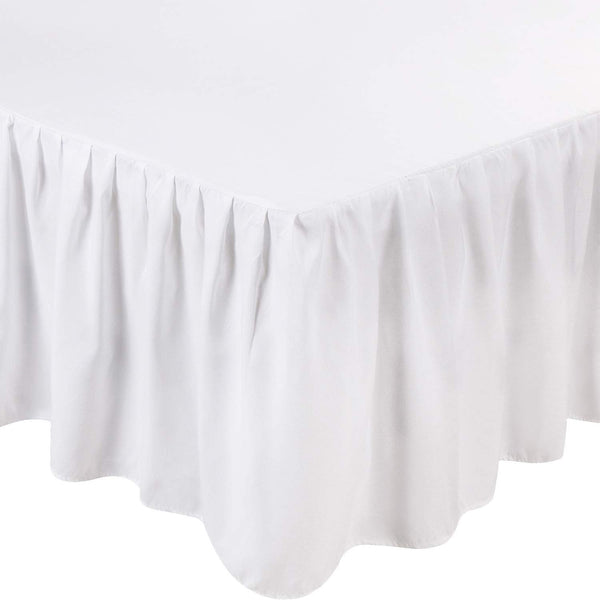 Hotel Quality Microfiber Bed Ruffle Bed Skirt by Utopia Bedding