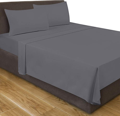 Soft Brushed Microfiber Flat Sheet by Utopia Bedding
