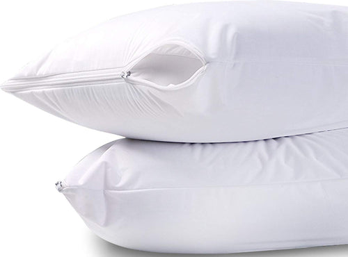 Waterproof Zippered Pillow Encasement by Utopia Bedding