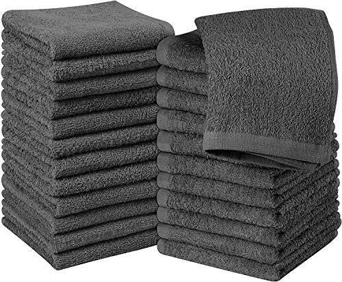 Premium Cotton Flannel Washcloths By Utopia Towels