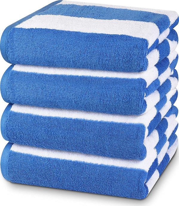 Cabana Stripe Beach & Pool Towels by Utopia Towels