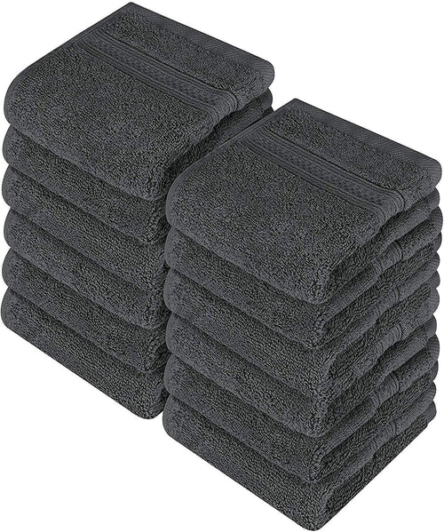 Premium Cotton Washcloths by Utopia Towels