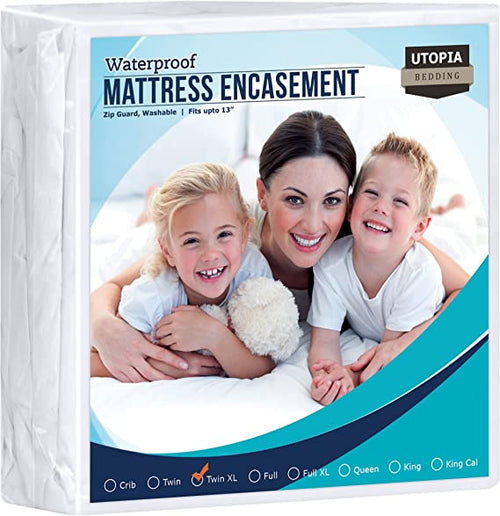 Waterproof and Bed Bug Proof Mattress Encasement by Utopia Bedding | Bulk Pack of 10