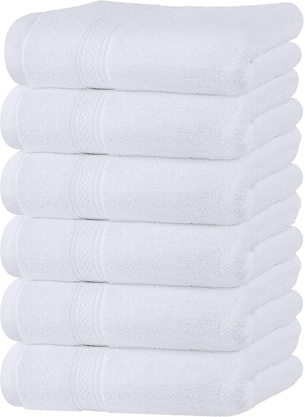 Utopia Towels 600 GSM Hand Towels – Extra Large, Soft, Absorbent Cotton Bathroom Towels